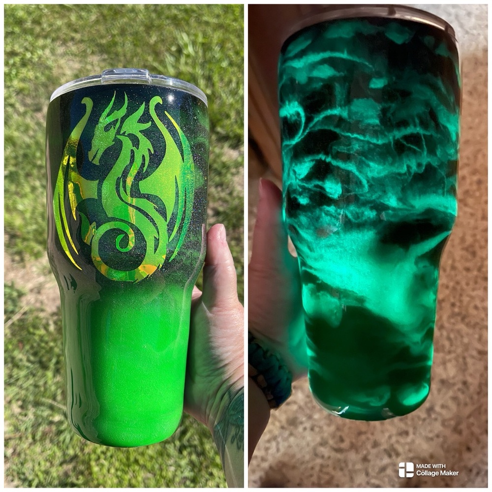 Ozark Trail Green Dragon Tumbler
